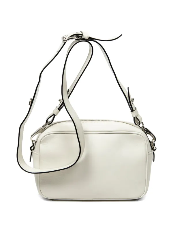 Prada Pre-Owned monkey-print Shoulder Bag | White | FARFETCH