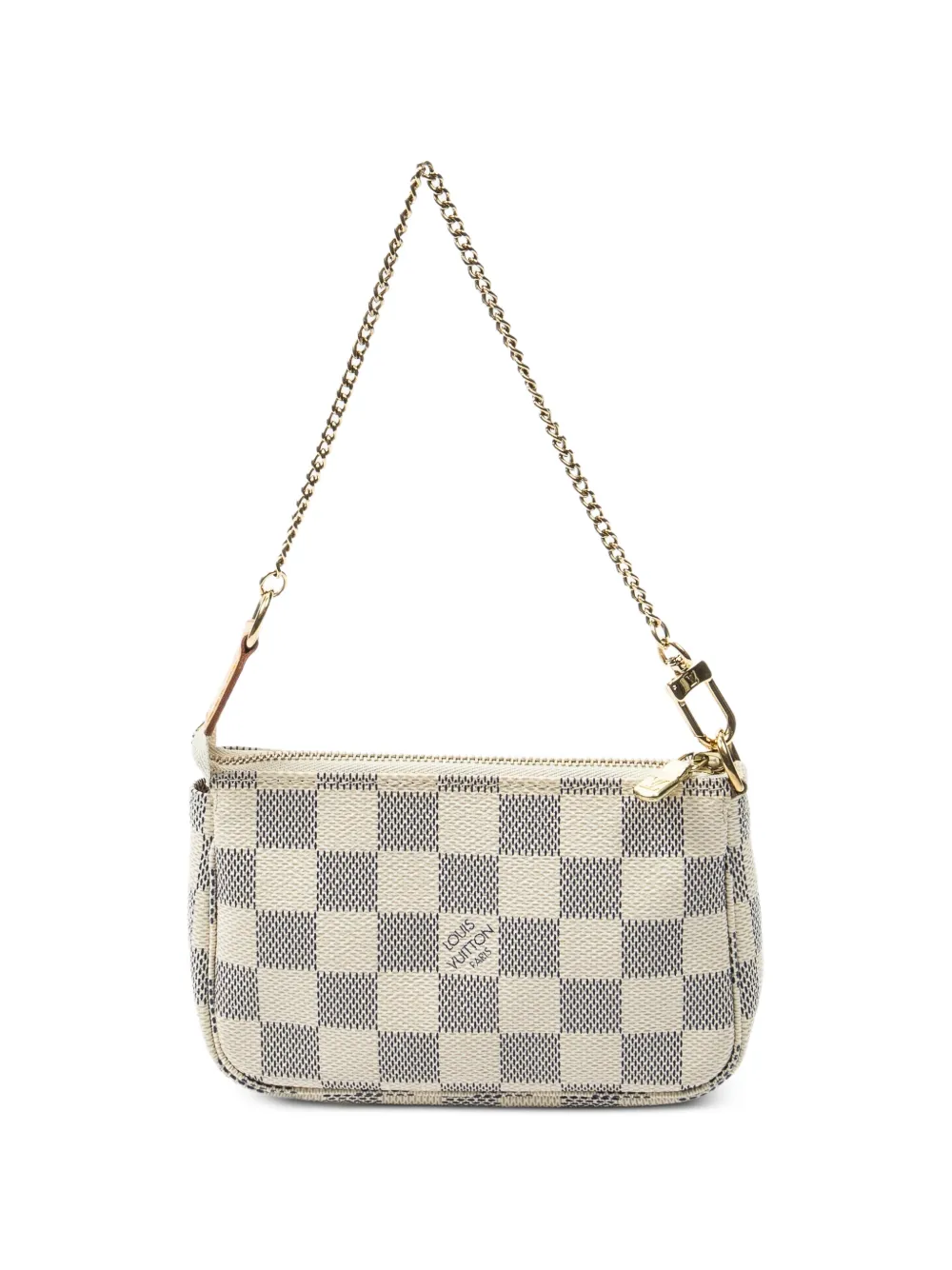 Louis Vuitton Pre-Owned mini Pochette Accessoires zip-up clutch bag - Toni neutri