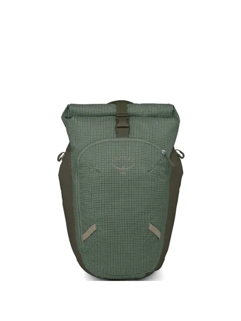 Osprey grid-pattern roll-top backpack