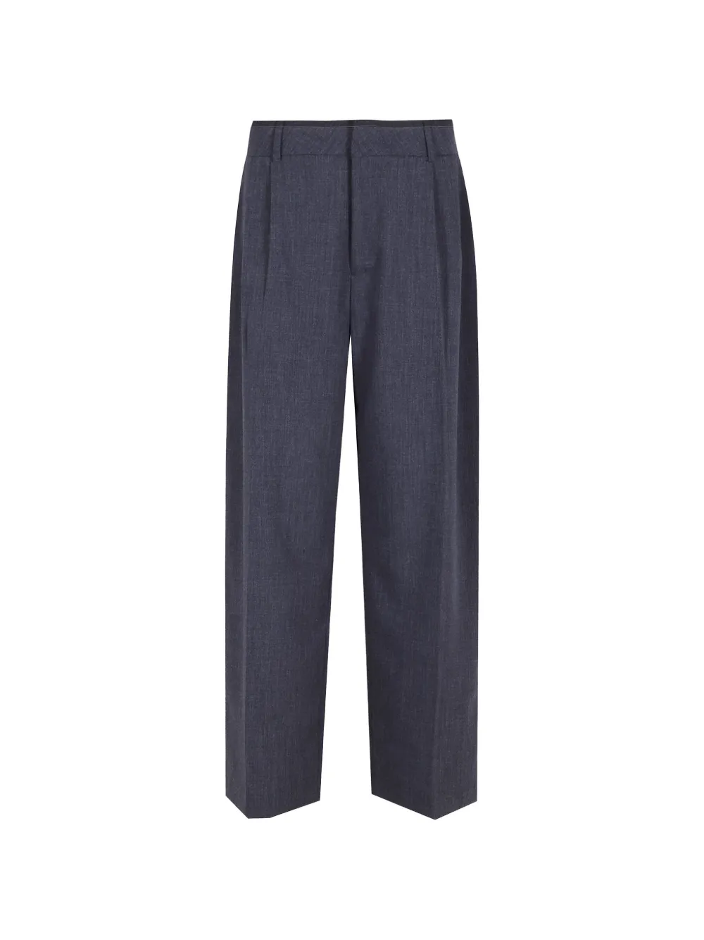 THESTROY pleated wide-leg trousers - Blu