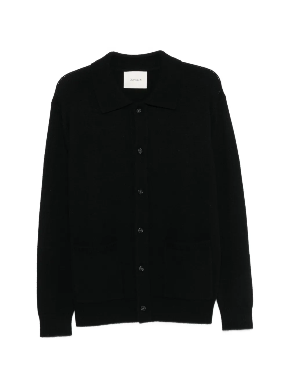 Lisa Yang Maximilian button-up cardigan - Nero