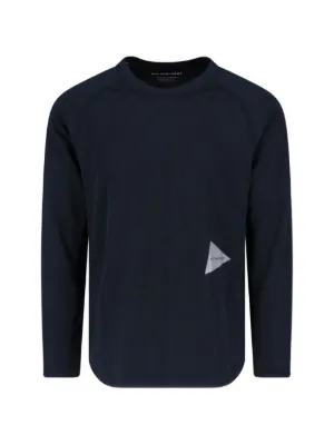And Wander ロゴ ロングTシャツ | ブラック | FARFETCH JP