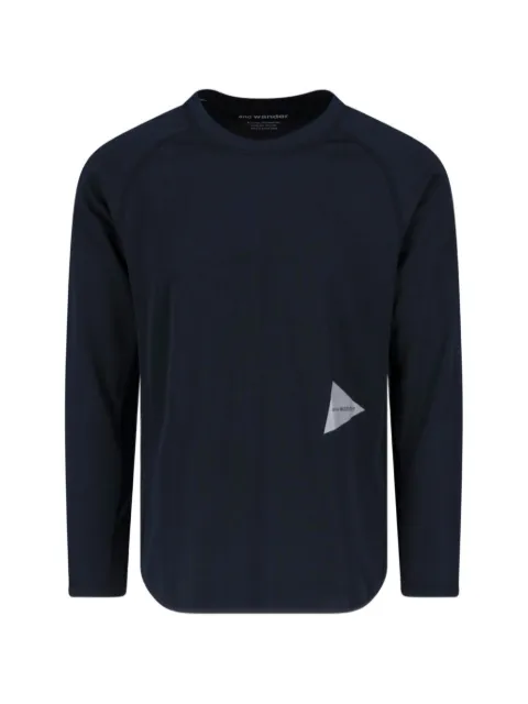 and Wander camiseta con logo estampado