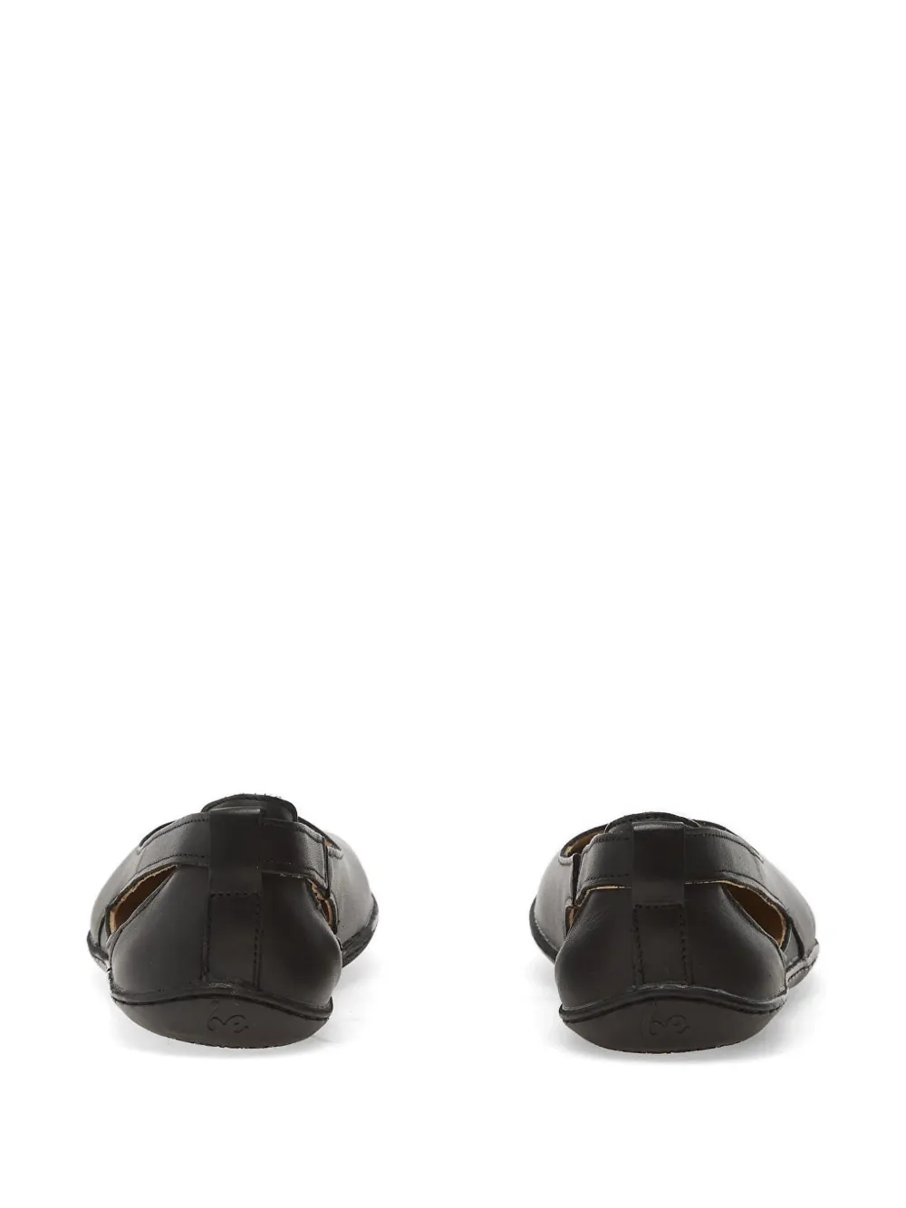 Be Lenka cut-out slip-on ballet flats Zwart