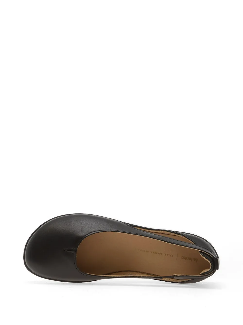 Be Lenka cut-out slip-on ballet flats Zwart
