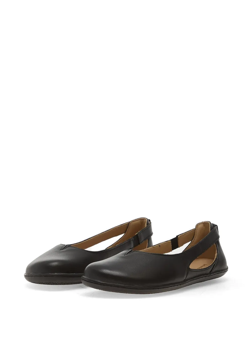 Be Lenka cut-out slip-on ballet flats Zwart