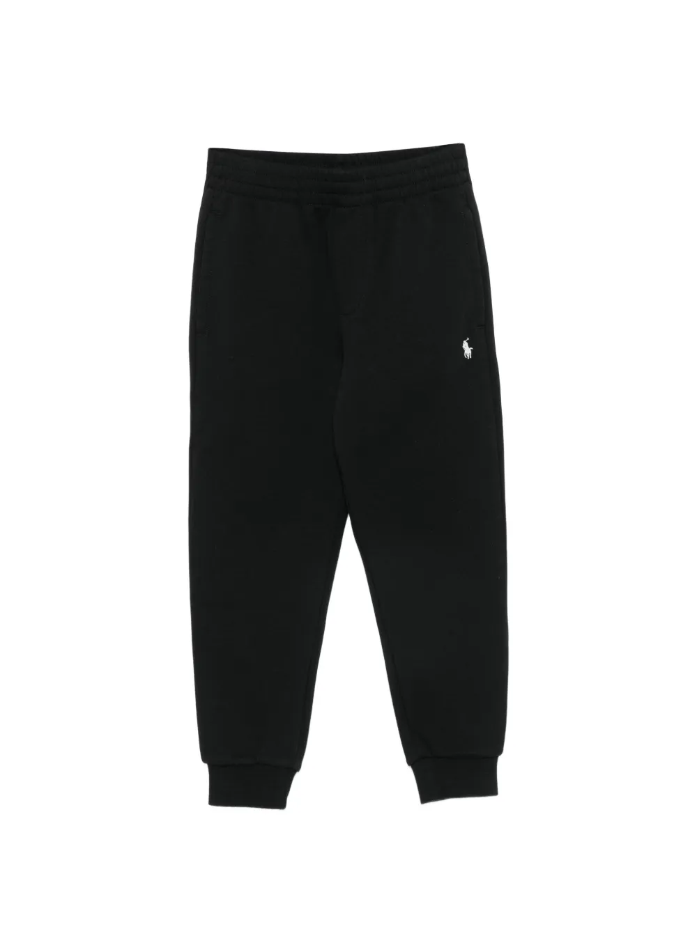 POLO RALPH LAUREN KIDS logo-embroidered track pants - Black