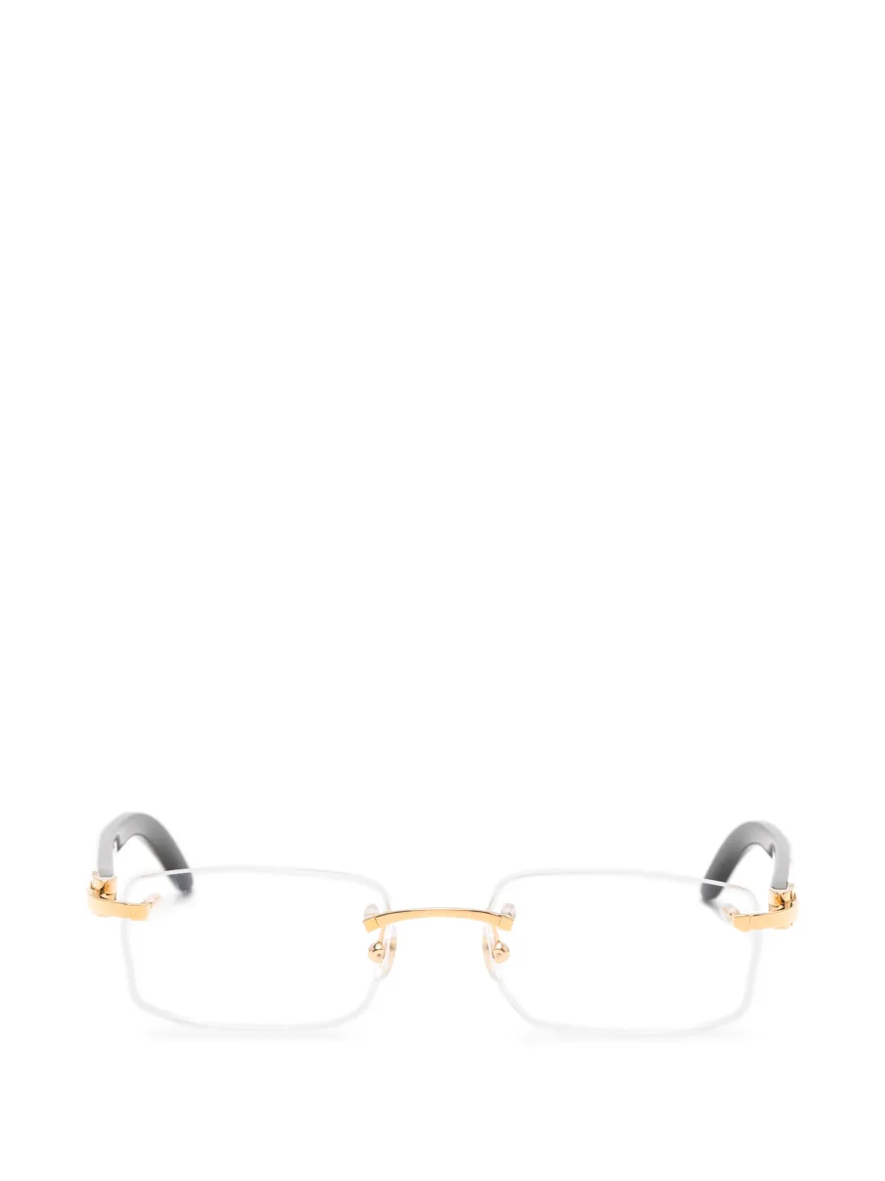 Cartier Eyewear rimless glasses - Gold