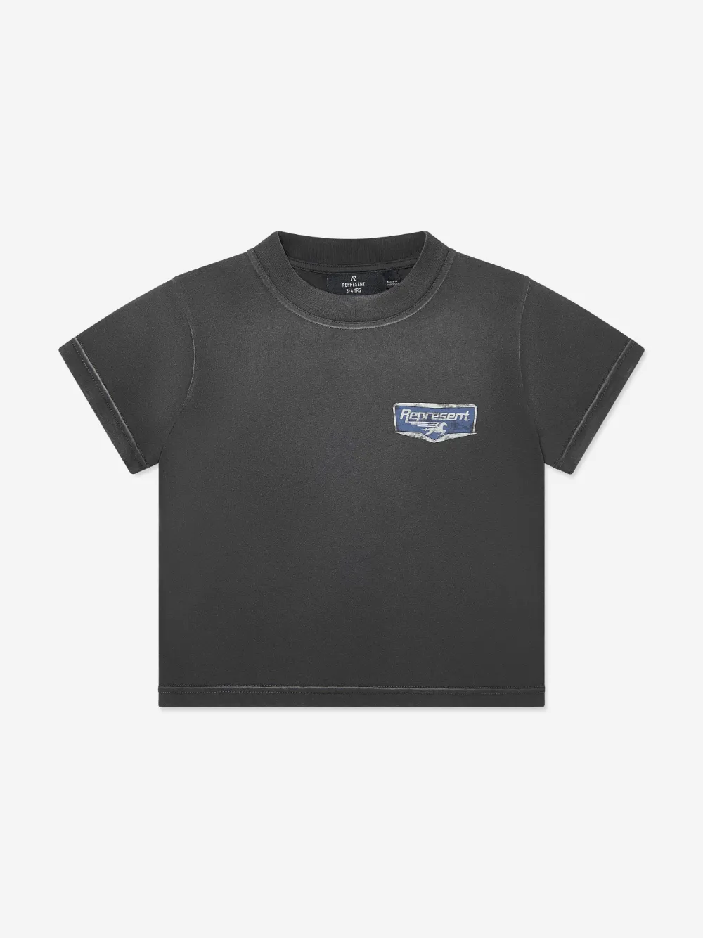 REPRESENT MINI graphic-print T-shirt - Grigio