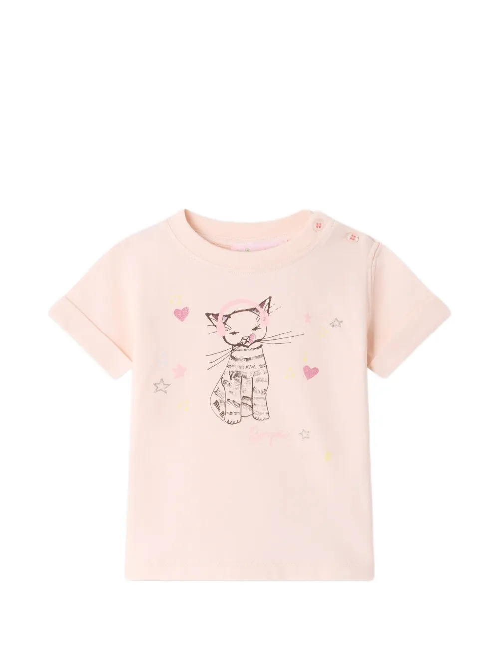 Bonpoint T-shirt Aiman con stampa grafica - Rosa