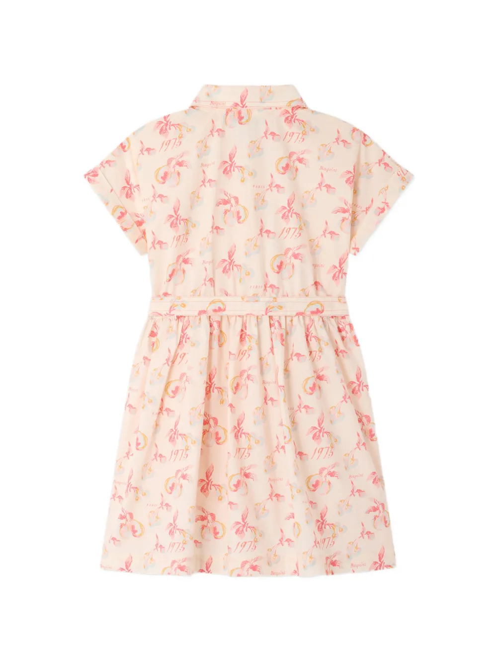 Bonpoint Gisele shirtjurk Beige