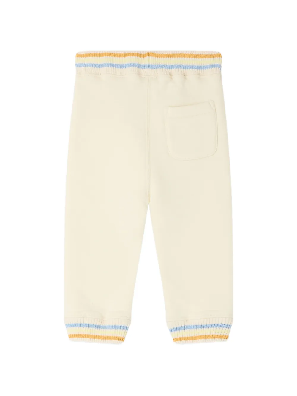  Bonpoint Pantalones De Chándal Mimoun Con Ribete A Rayas - Blanco 