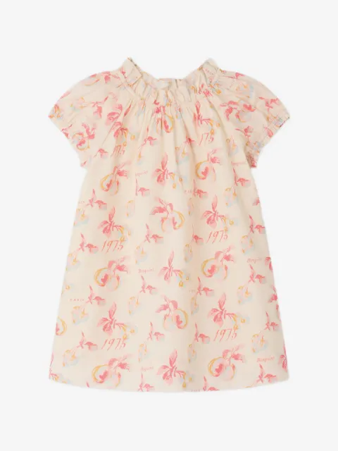 Bonpoint robe volantée à fleurs