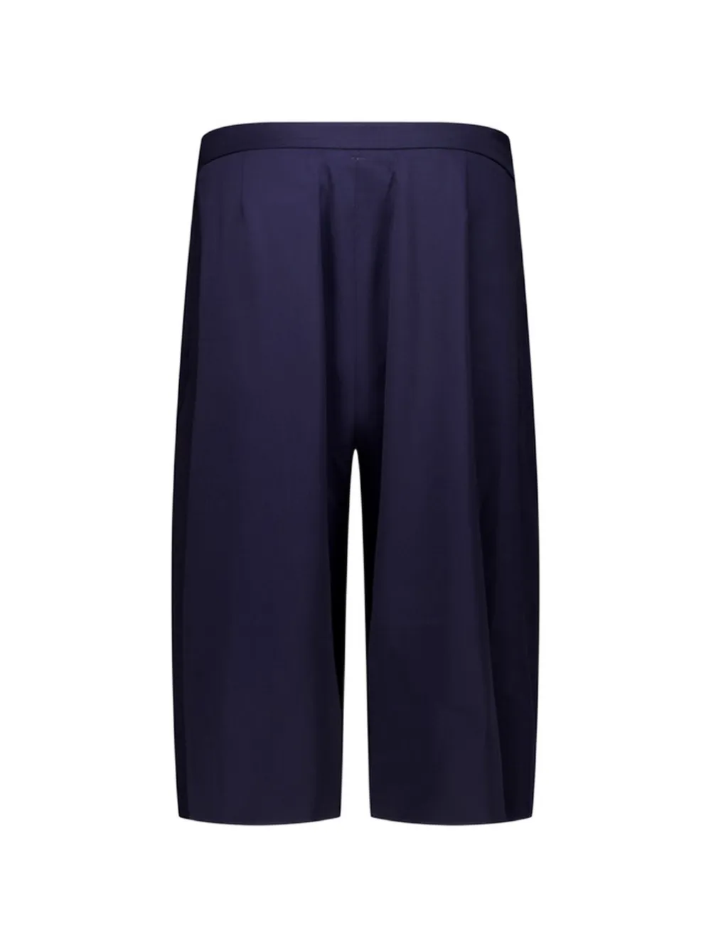 Natasha Zinko Shorts met krijtstreep en plooien Blauw