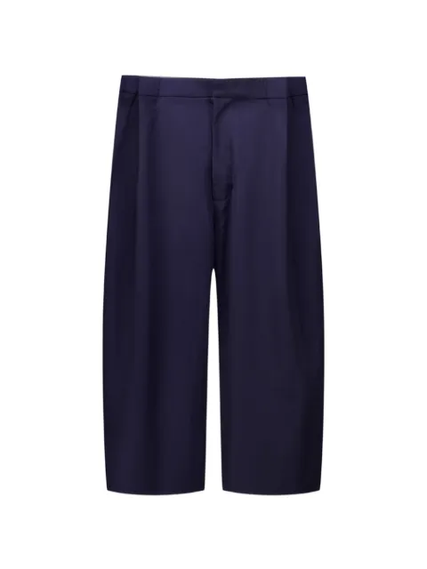 Natasha Zinko pinstripe-pattern pleated shorts