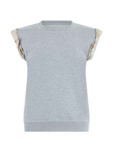 Maison Margiela sudadera sin mangas con cuello redondo