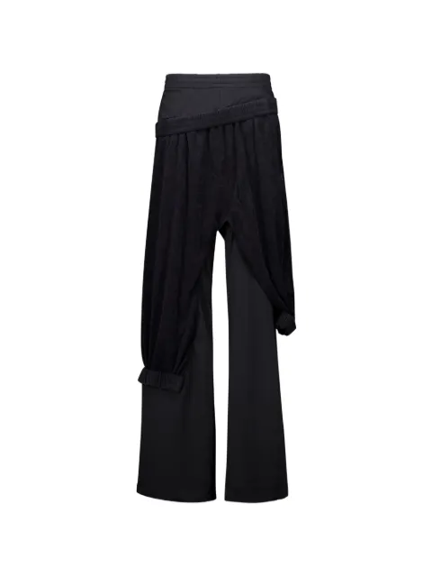 Natasha Zinko layered-effect folded trousers