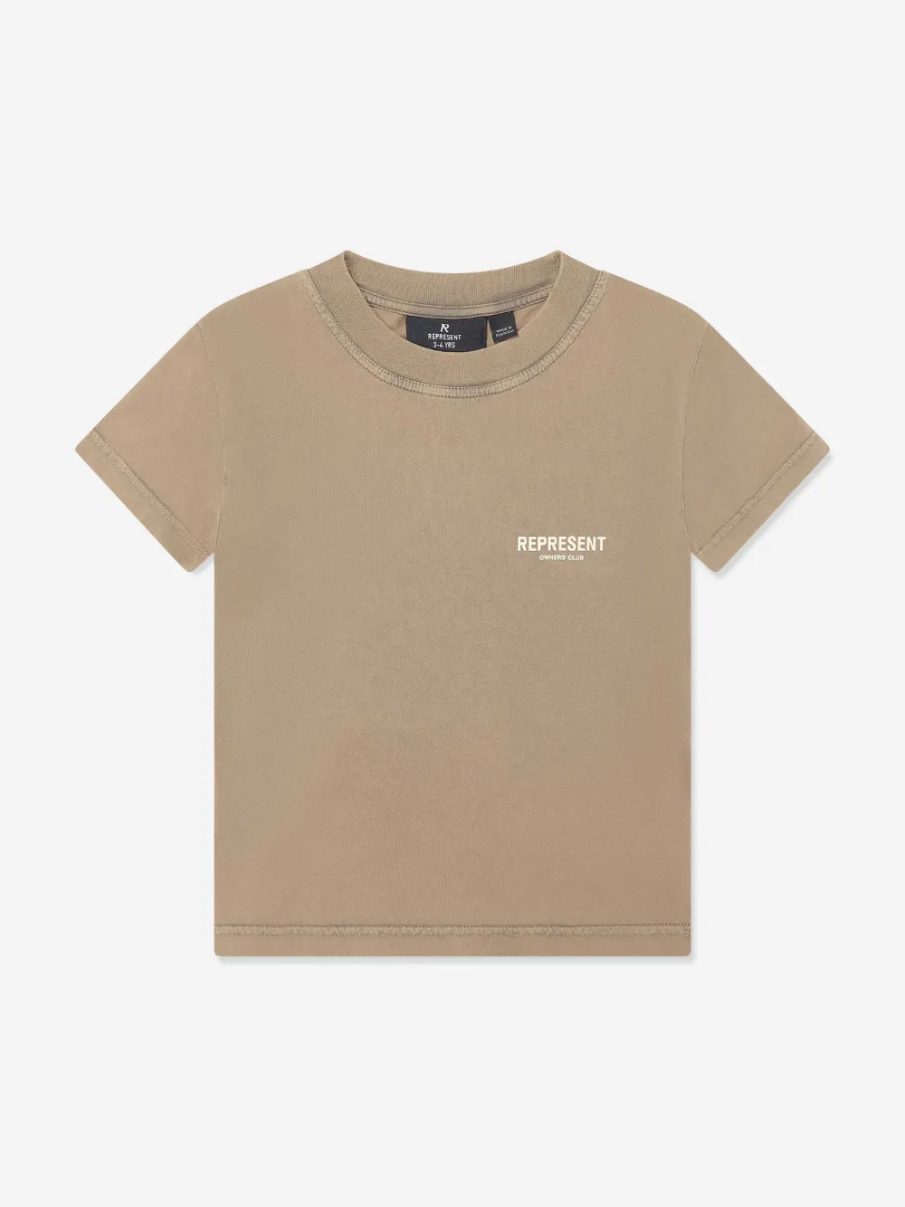 REPRESENT MINI Owners' Club logo-print T-shirt - Marrone