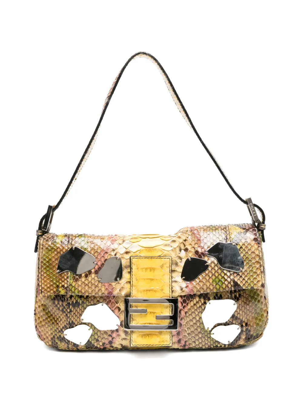 Fendi Pre-Owned 1998-2004 Baguette shoulder bag bag - Giallo