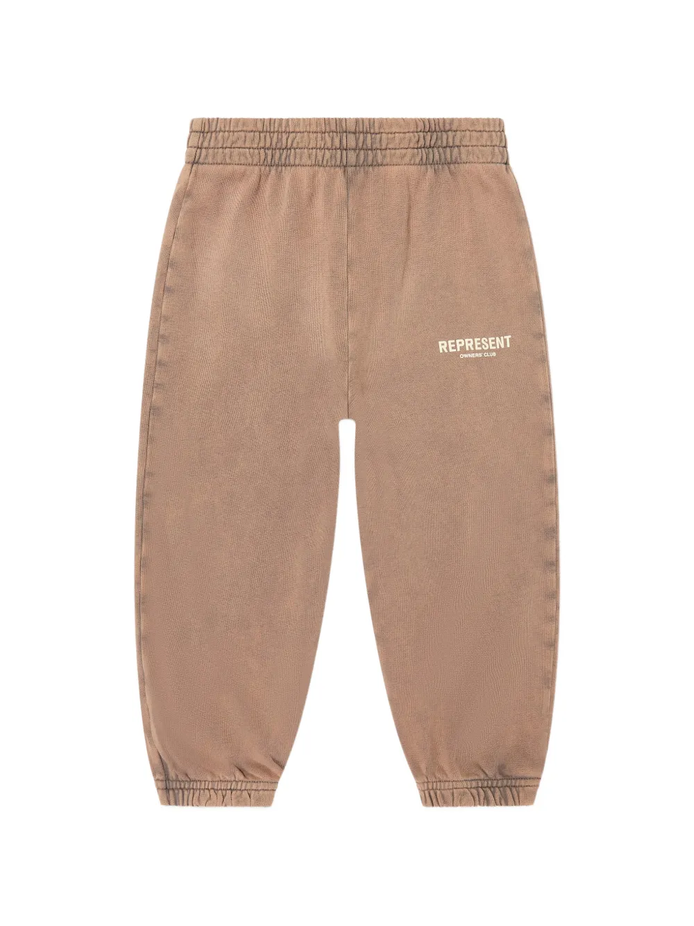 REPRESENT MINI Owners Club logo-print track pants - Marrone