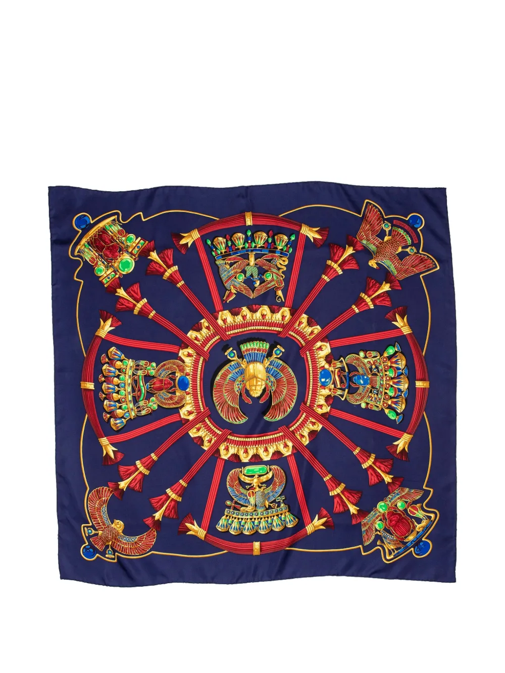 Hermès Pre-Owned Egypte scarf - Blu