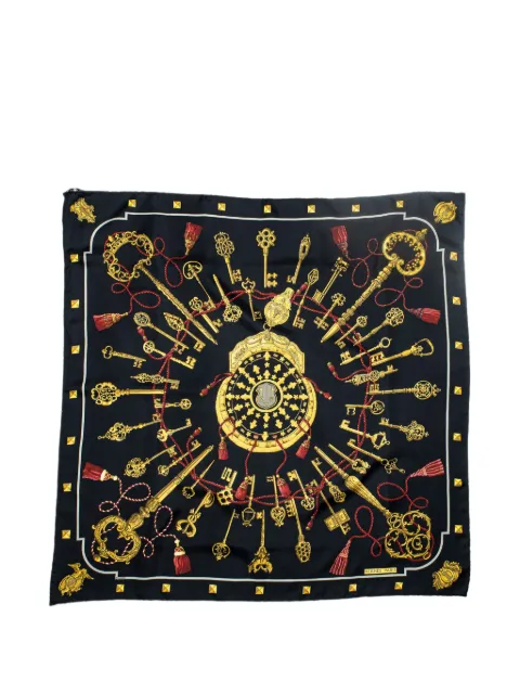 Hermès Pre-Owned Les Clés silk scarf