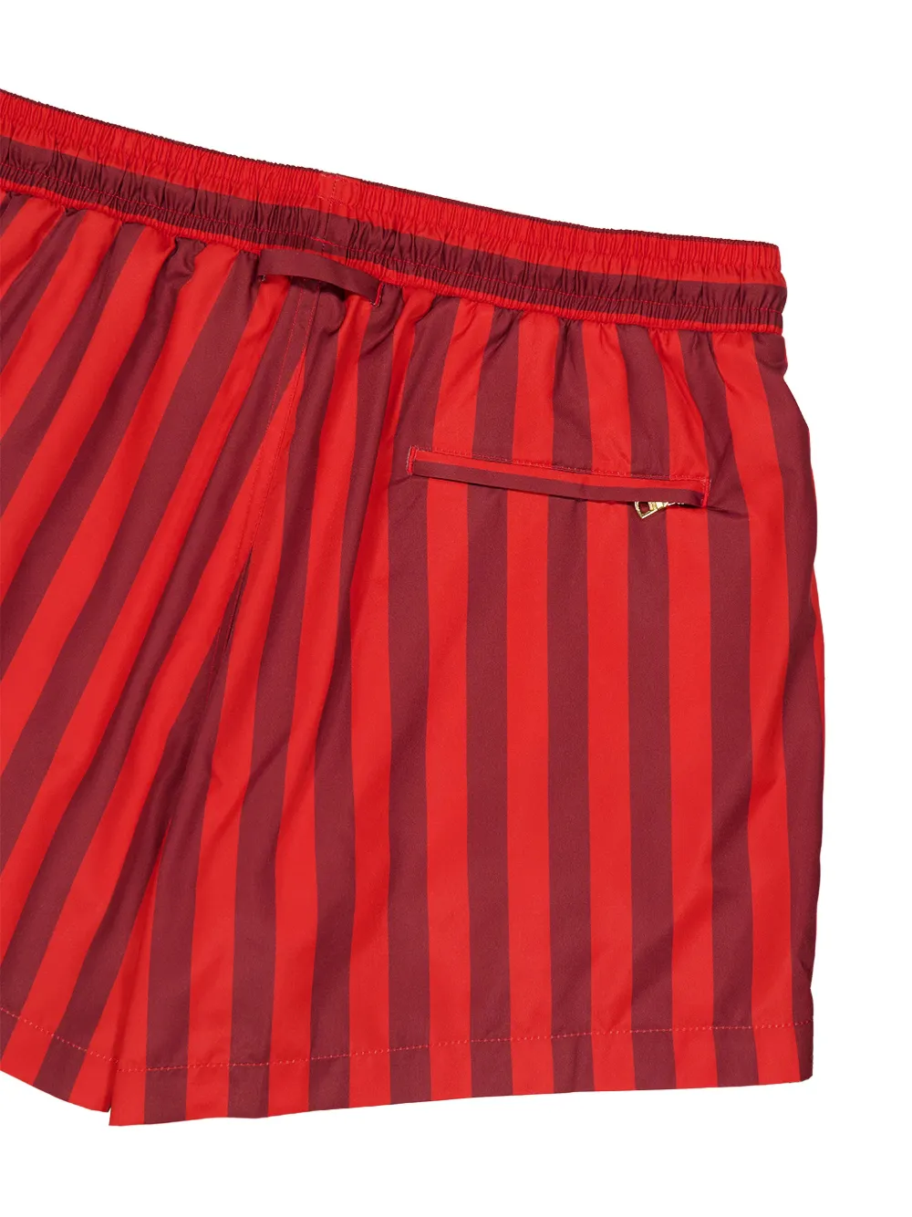 Orlebar Brown Jack gestreepte zwembroek Rood