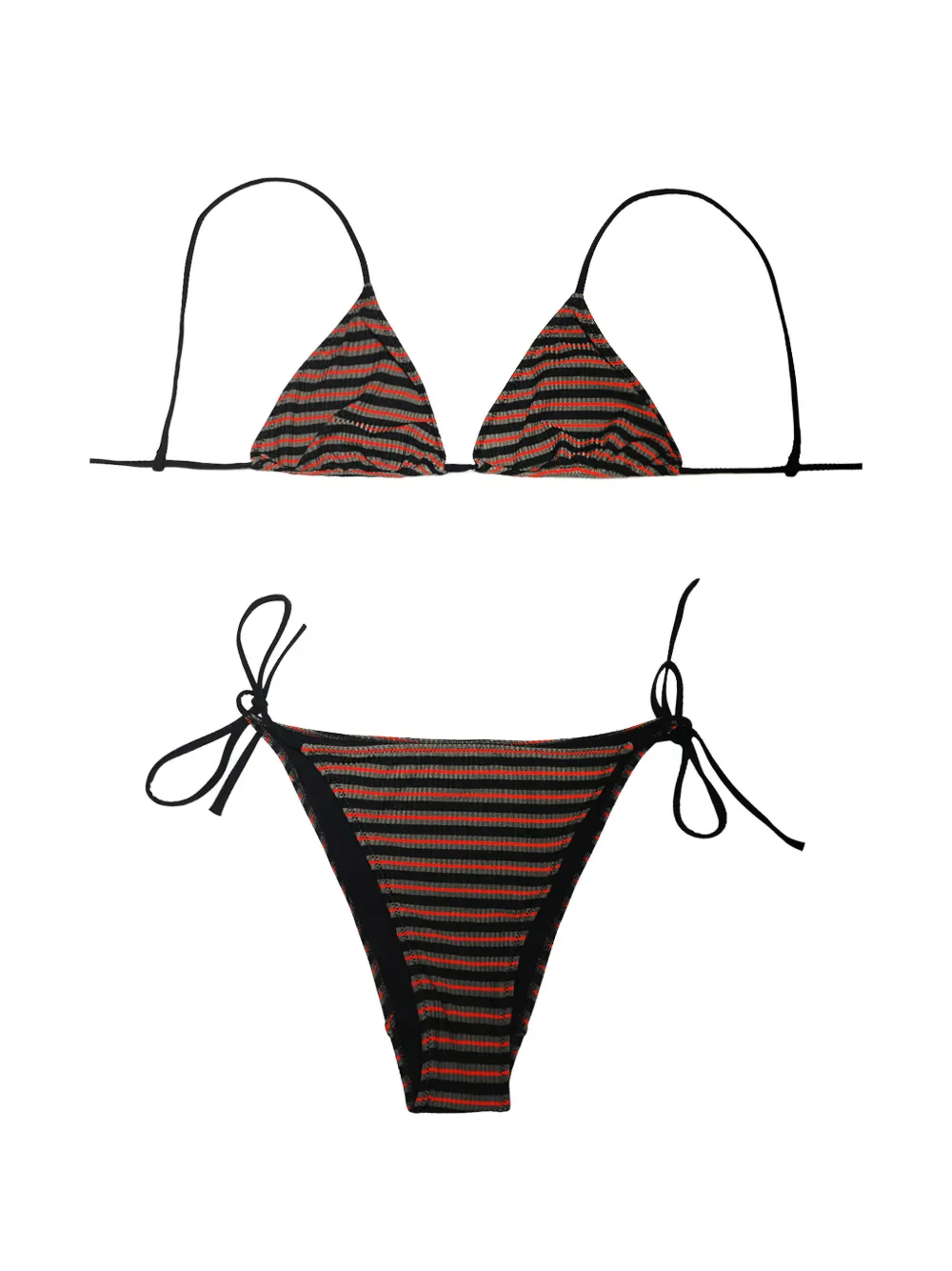 LIDO Venti striped bikini - Nero