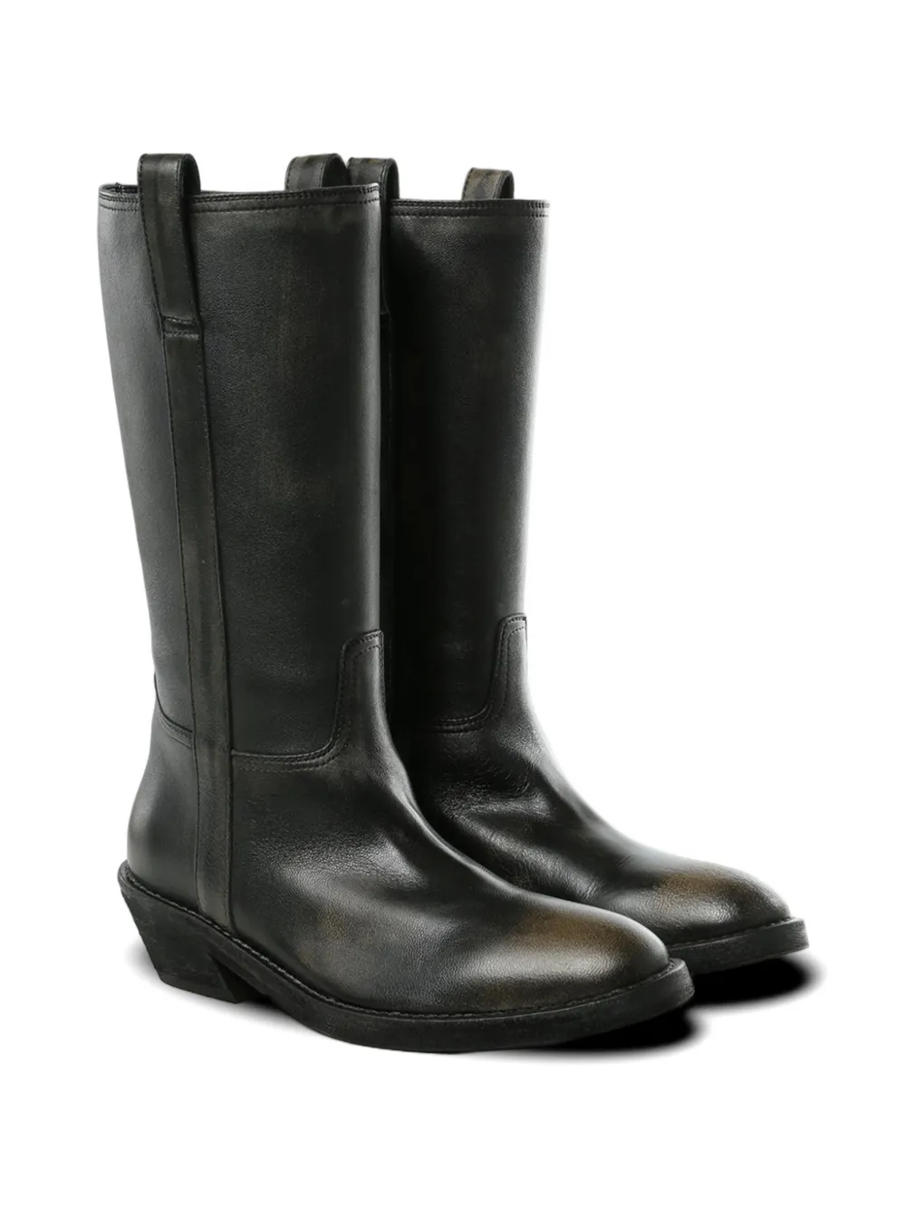 Ann Demeulemeester Latix cowboy boots Zwart