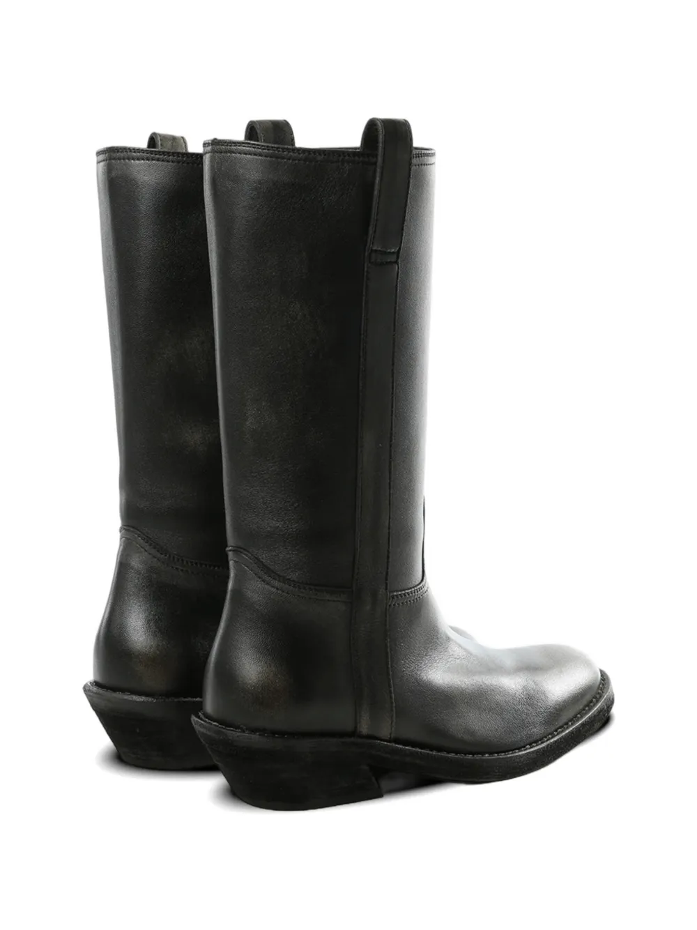 Ann Demeulemeester Latix cowboy boots Zwart