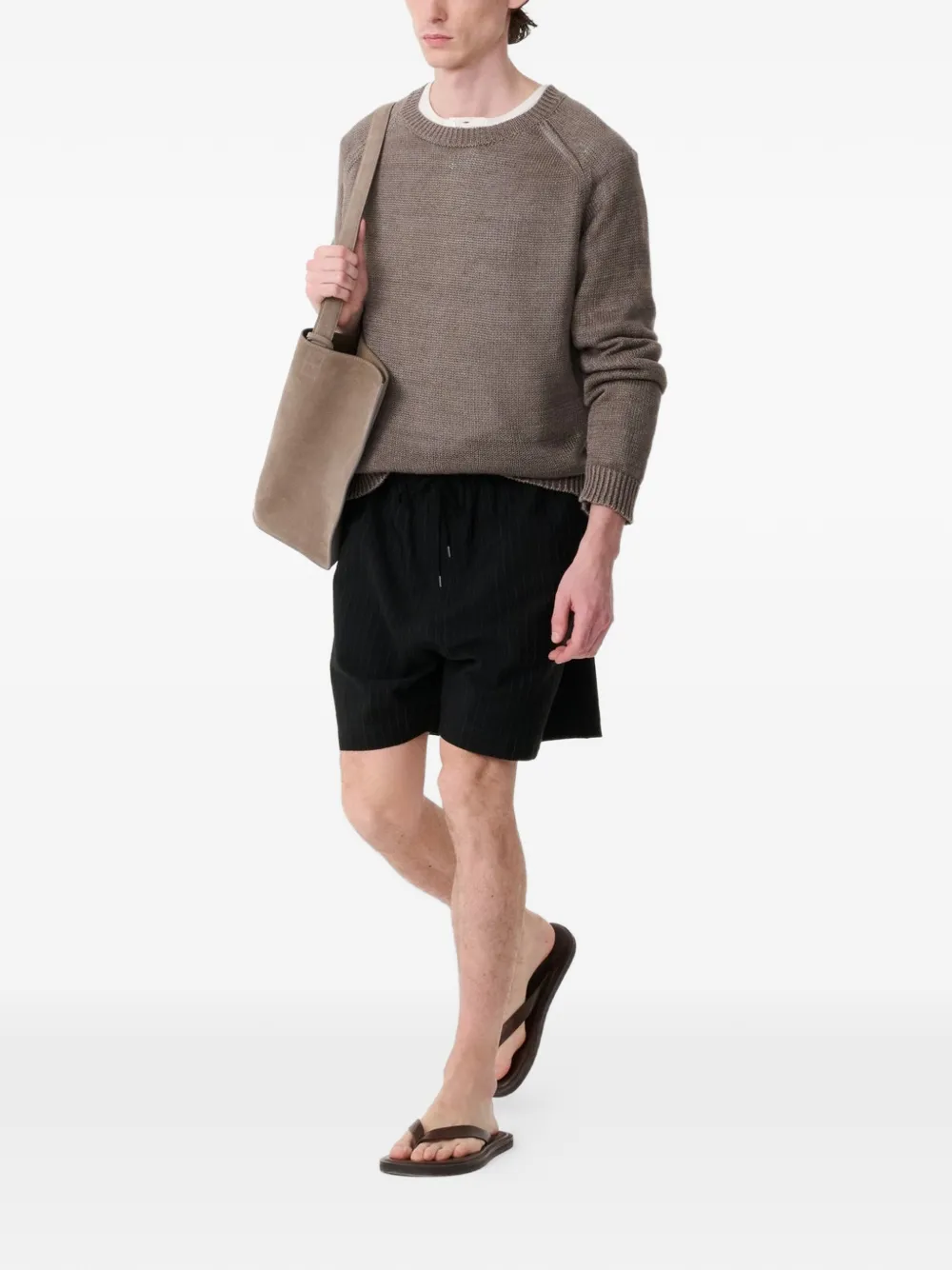  Studio Nicholson Pull Coste - Marron 