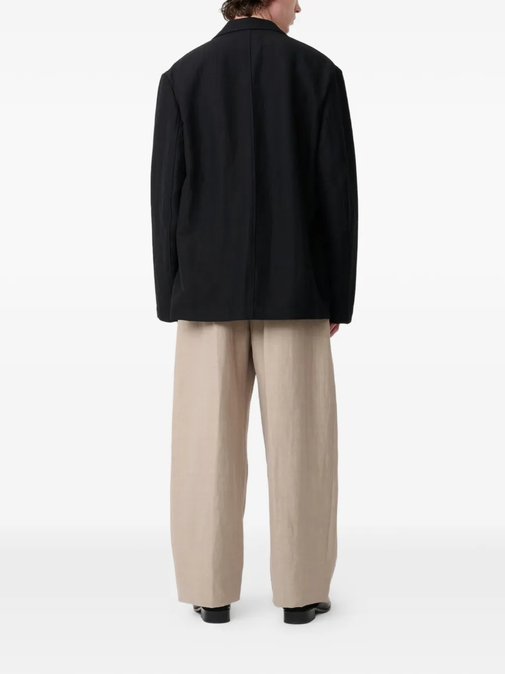 Studio Nicholson Denison blazer Zwart