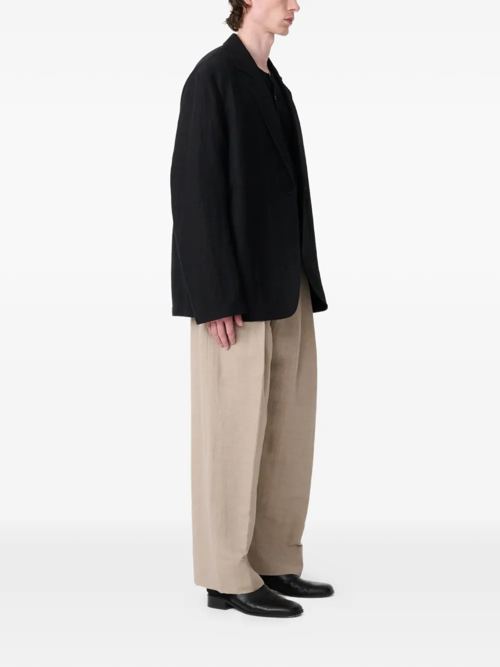 Studio Nicholson Denison blazer Zwart