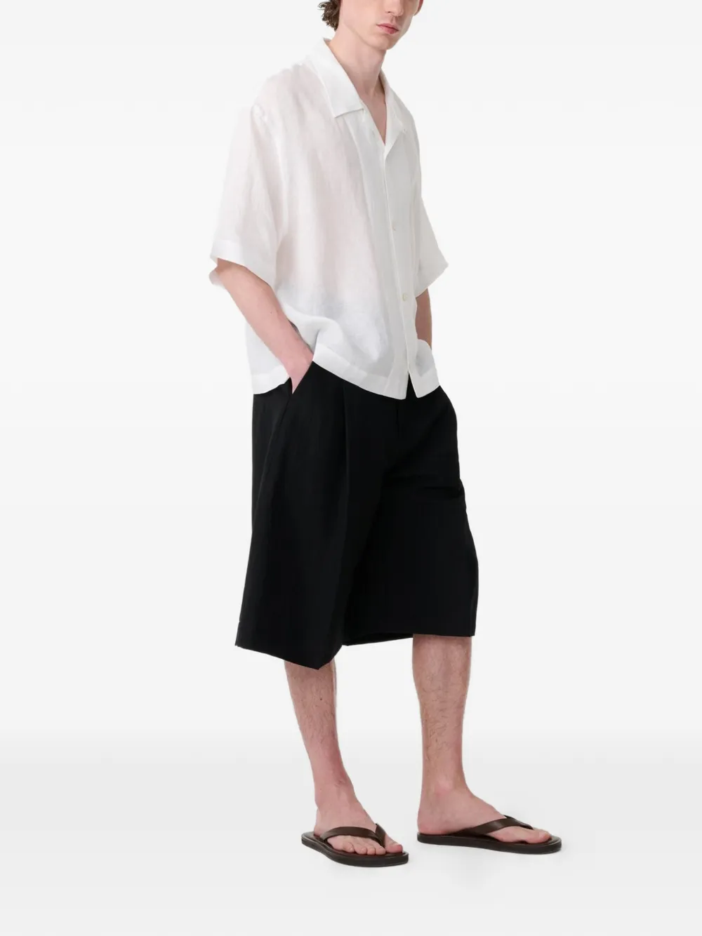  Studio Nicholson Camisa Oryn - Blanco 