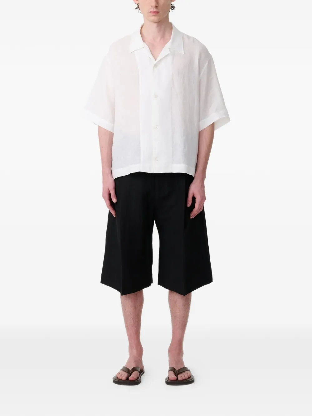  Studio Nicholson Camisa Oryn - Blanco 