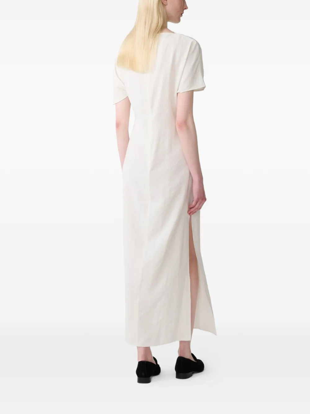 Studio Nicholson Palaestra maxi-dress Wit