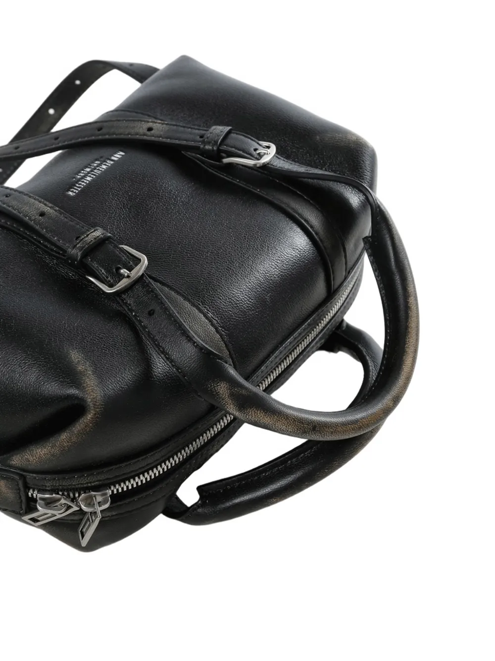 Ann Demeulemeester Kleine Terra clutch Zwart