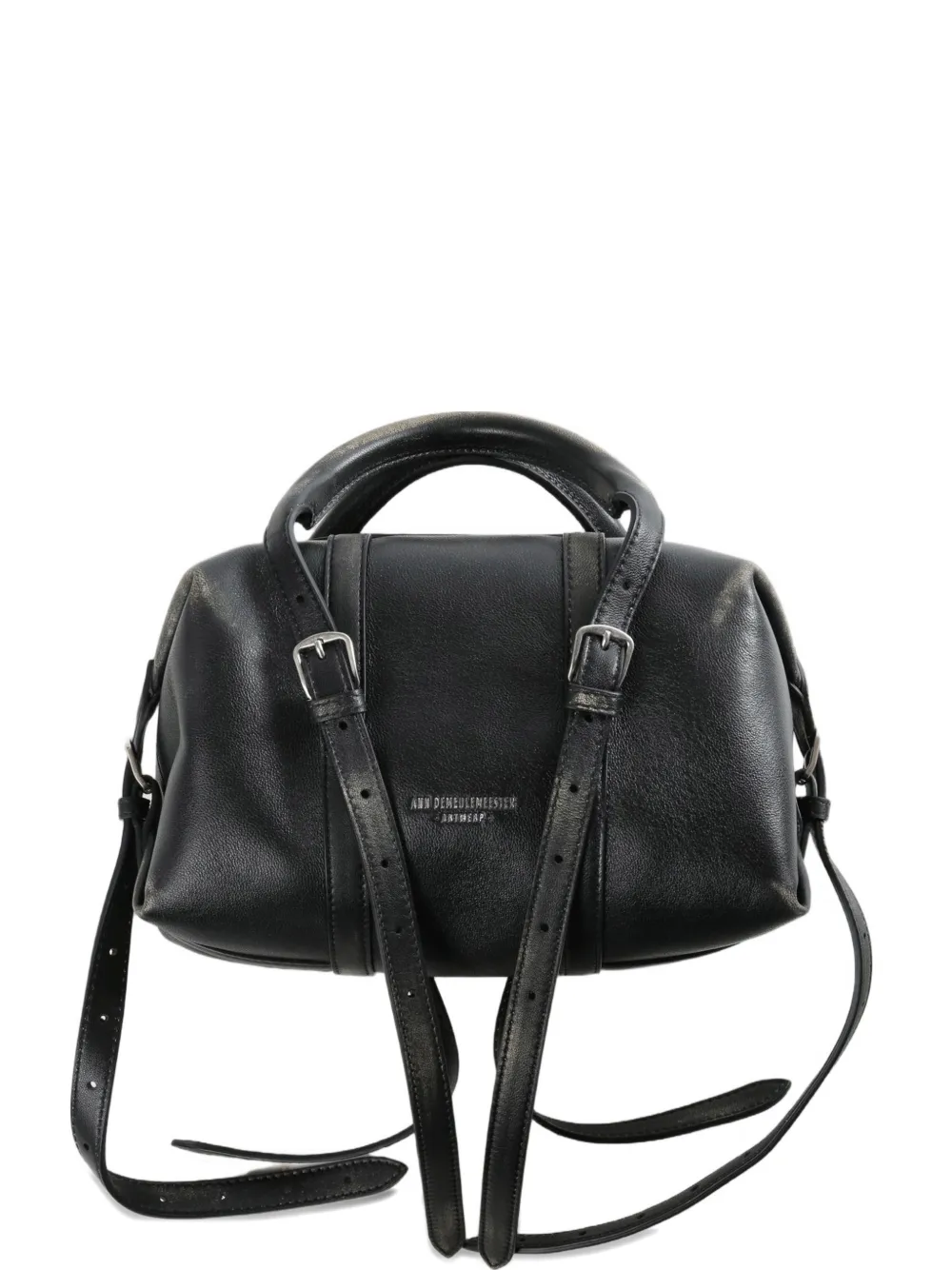 Ann Demeulemeester Small Terra Clutch Bag In Black