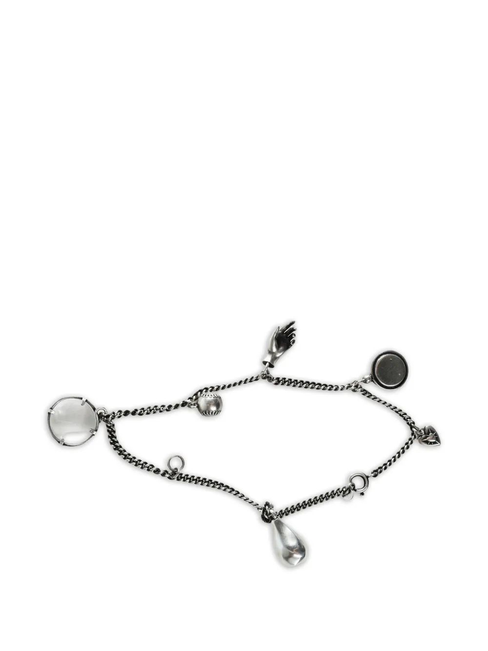 Ann Demeulemeester Nico chain - Argento