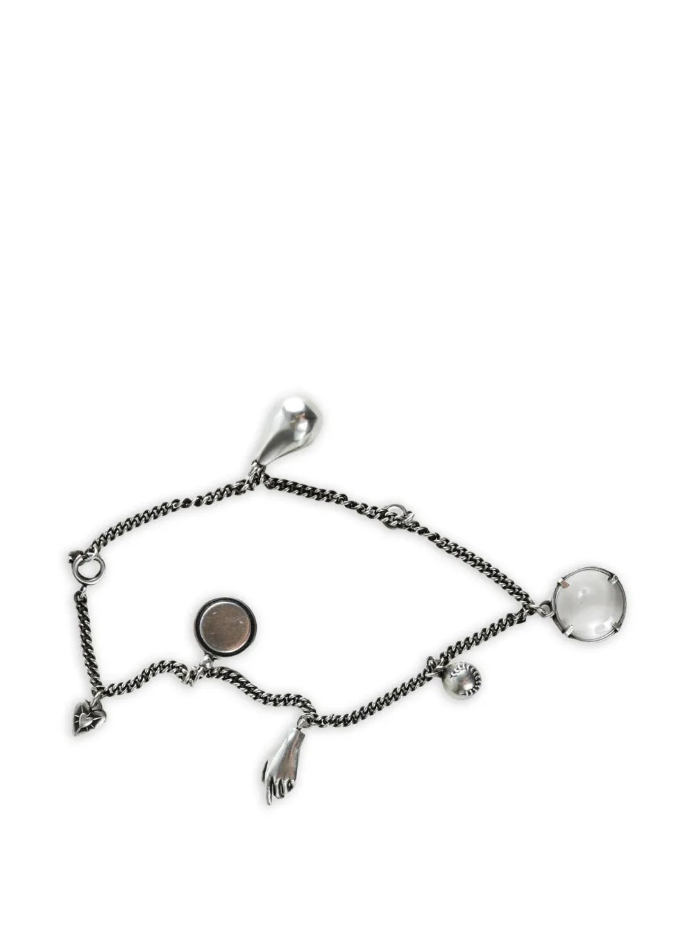  Ann Demeulemeester Cadena Nico - Plateado 