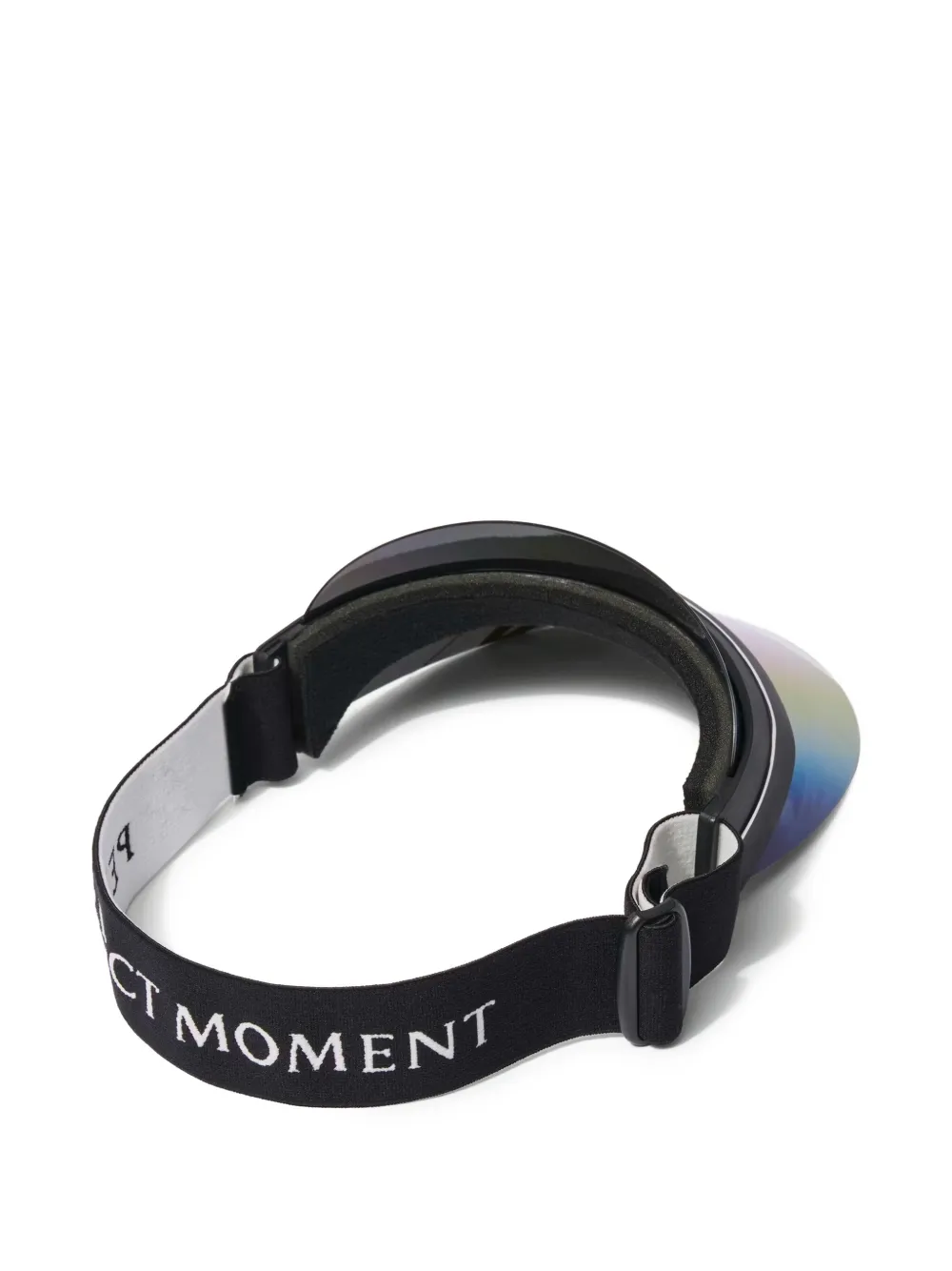 Perfect Moment Zonneklep met logoband en sterrenprint Zwart