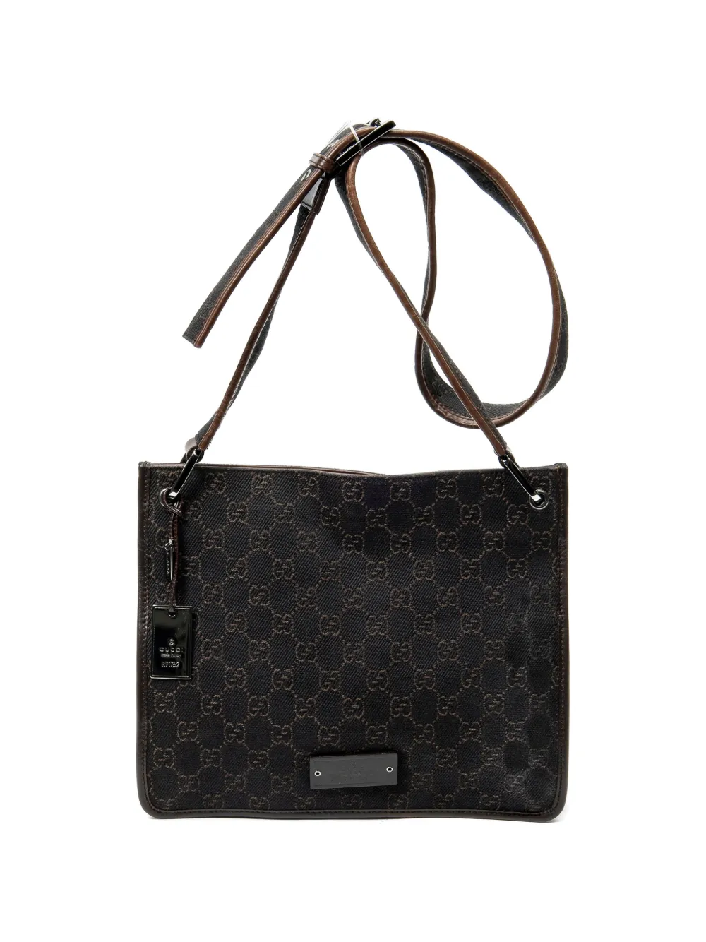 Gucci Pre-Owned small GG Canvas messenger bag - Braun
