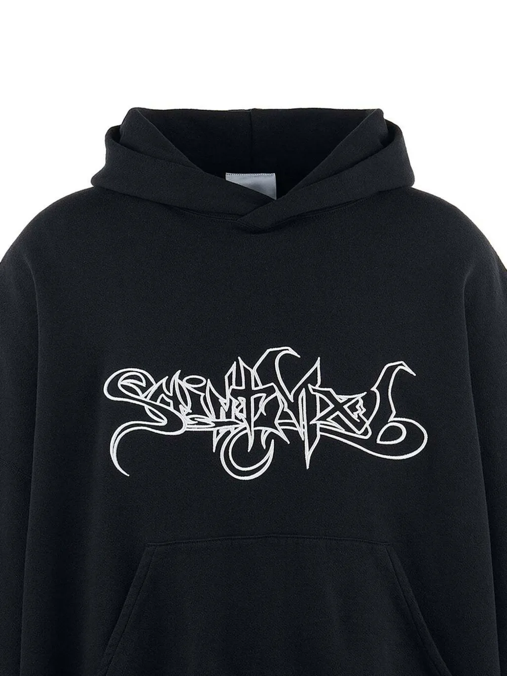 SAINT MXXXXXX Mx6 hoodie met logoprint Zwart