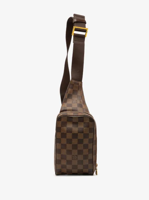 Louis Vuitton Pre-Owned 2008 Damier Ebene Geronimos crossbody bag