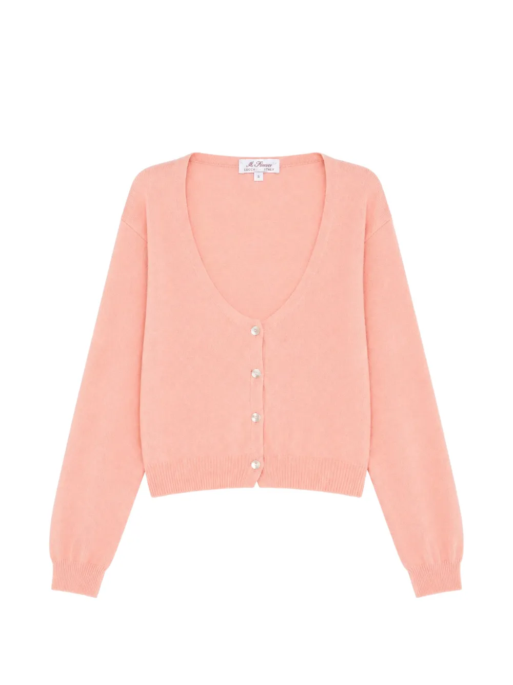 Mariella Ferrari V-neck button-down cardigan - Orange