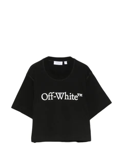 Off-White camiseta corta con logo