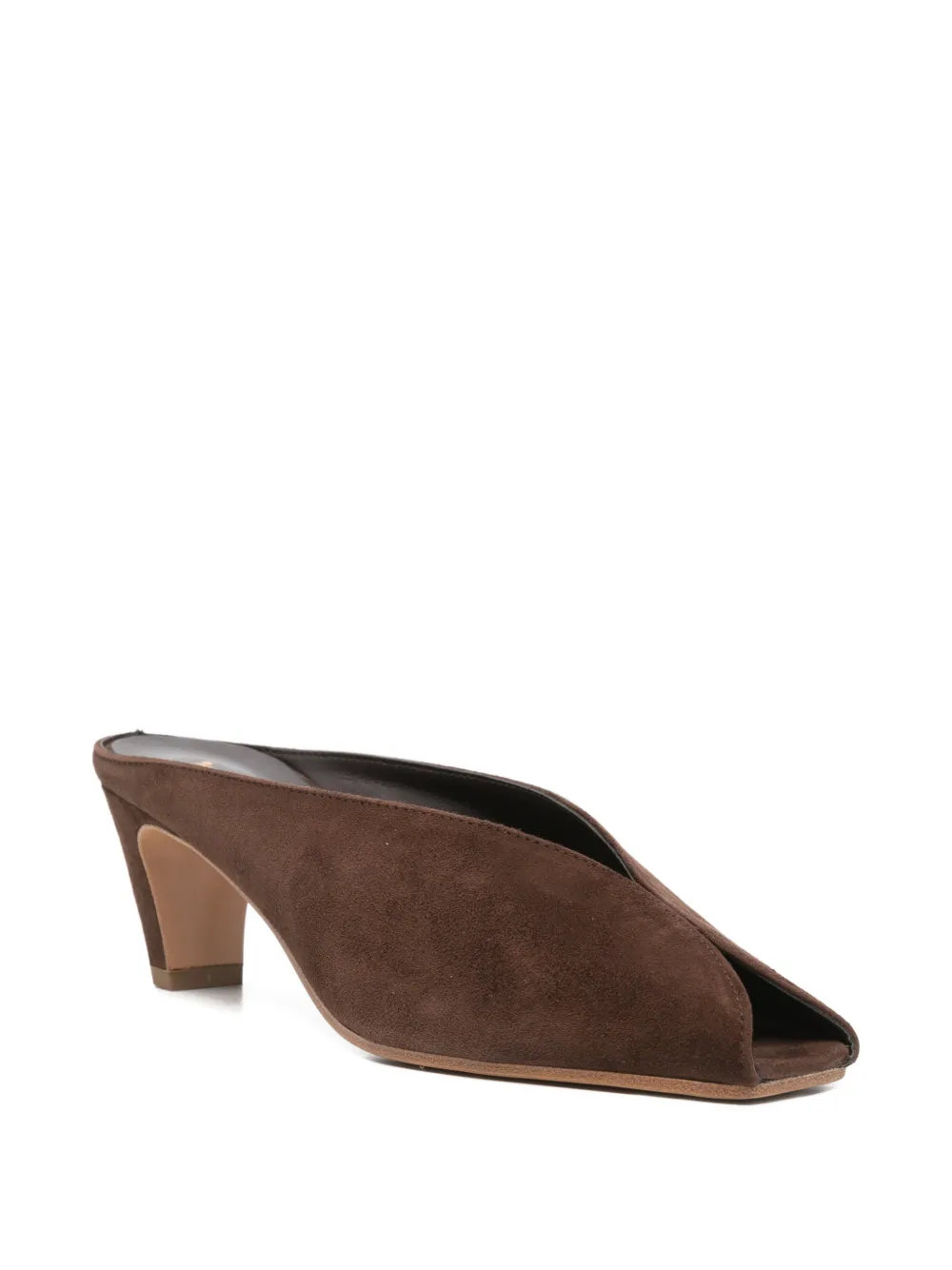 biancadi Sandalen met vierkante neus Bruin