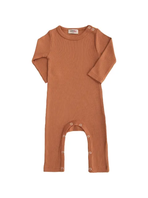 BANBLU ribbed long-sleeve romper