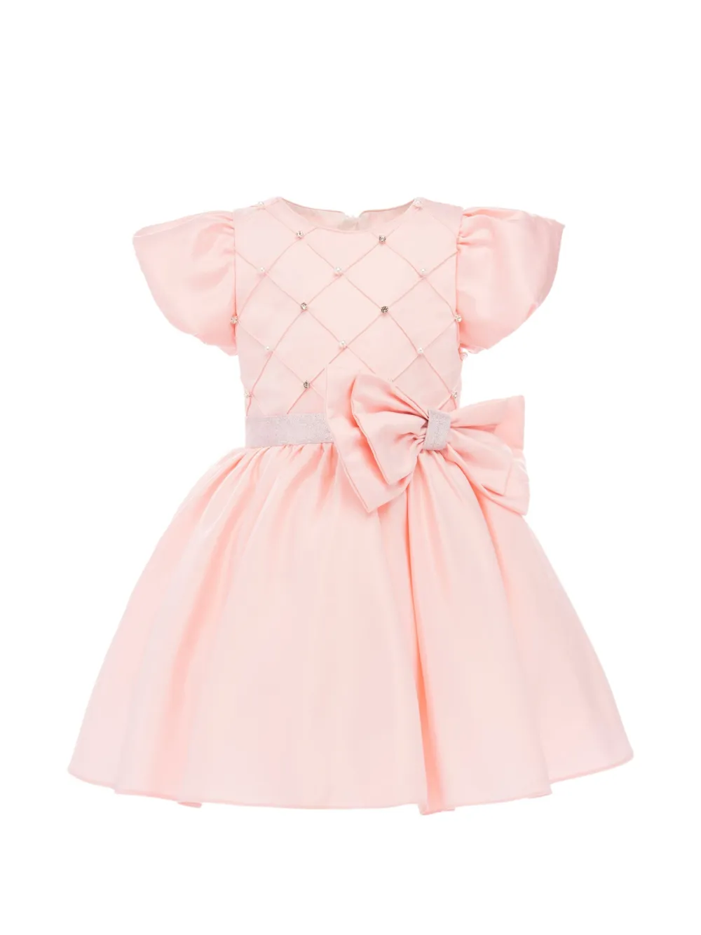 Tulleen Sevilla Teacup bow-detail dress - Rosa