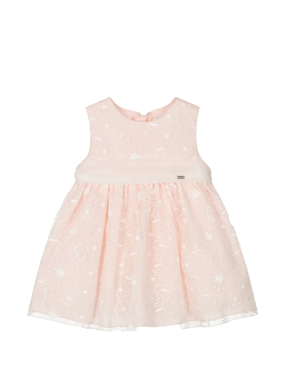 Mayoral embroidered dress - Pink